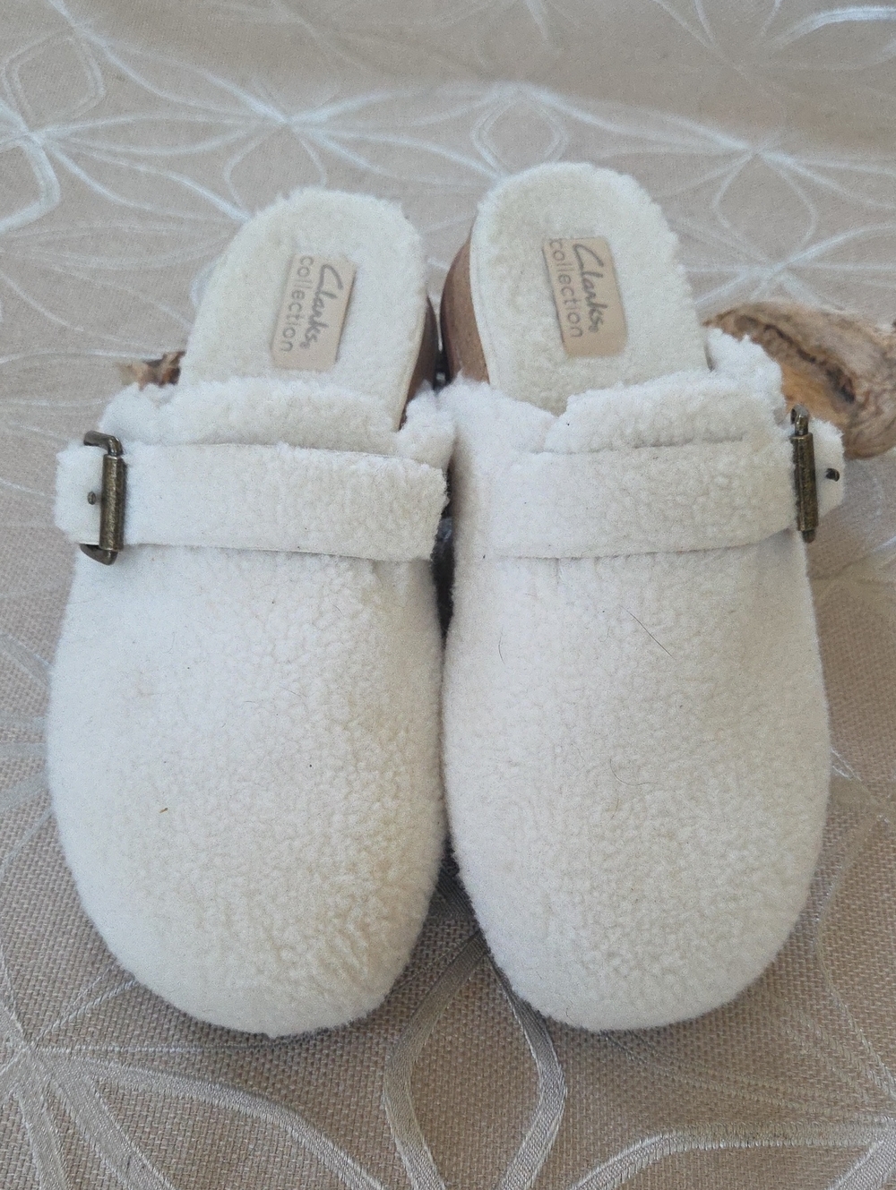Clarks Collection Brynn Sherpa Slippers!